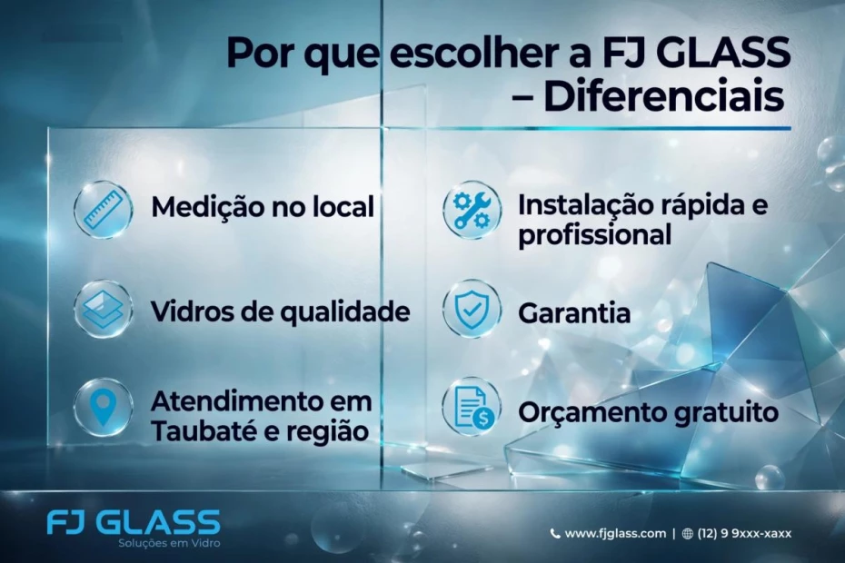 Foto 4:  — FJ Glass Vidros e Esquadrias